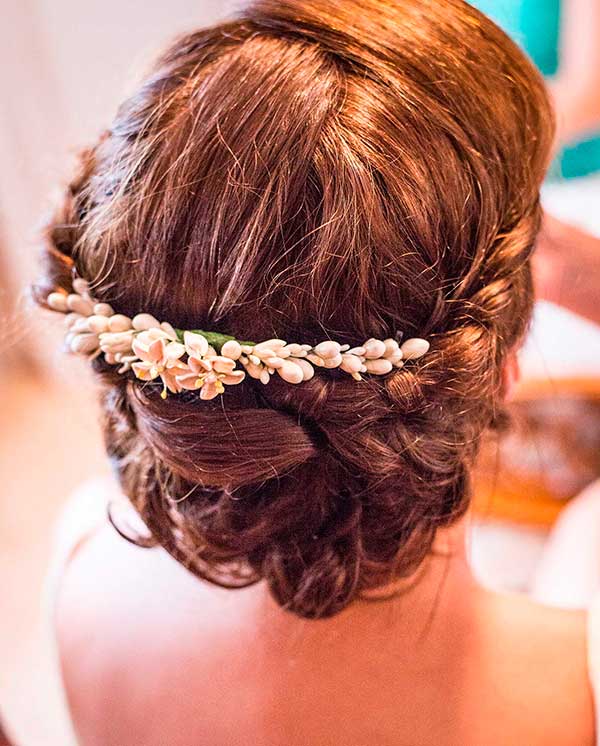 peinados de novias con estilo